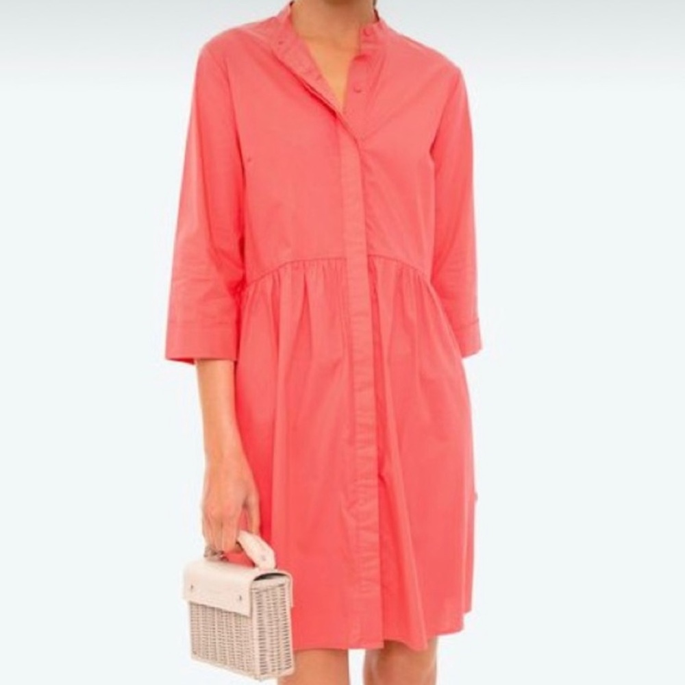 ☀️ Tuckernuck Pink Poppy Royal Shirt Dress XL BRAND NEW!